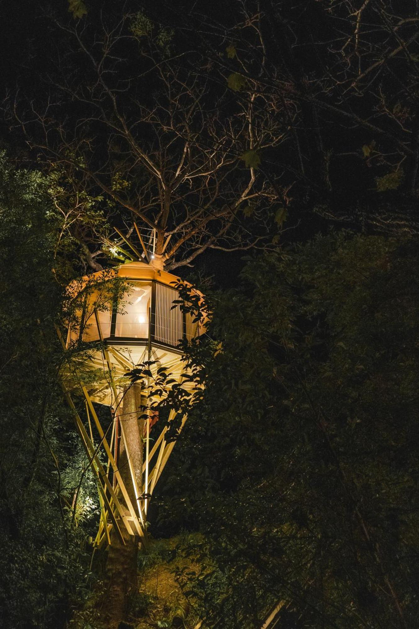 Treeful Treehouse Sustainable Resort Nago Exterior foto