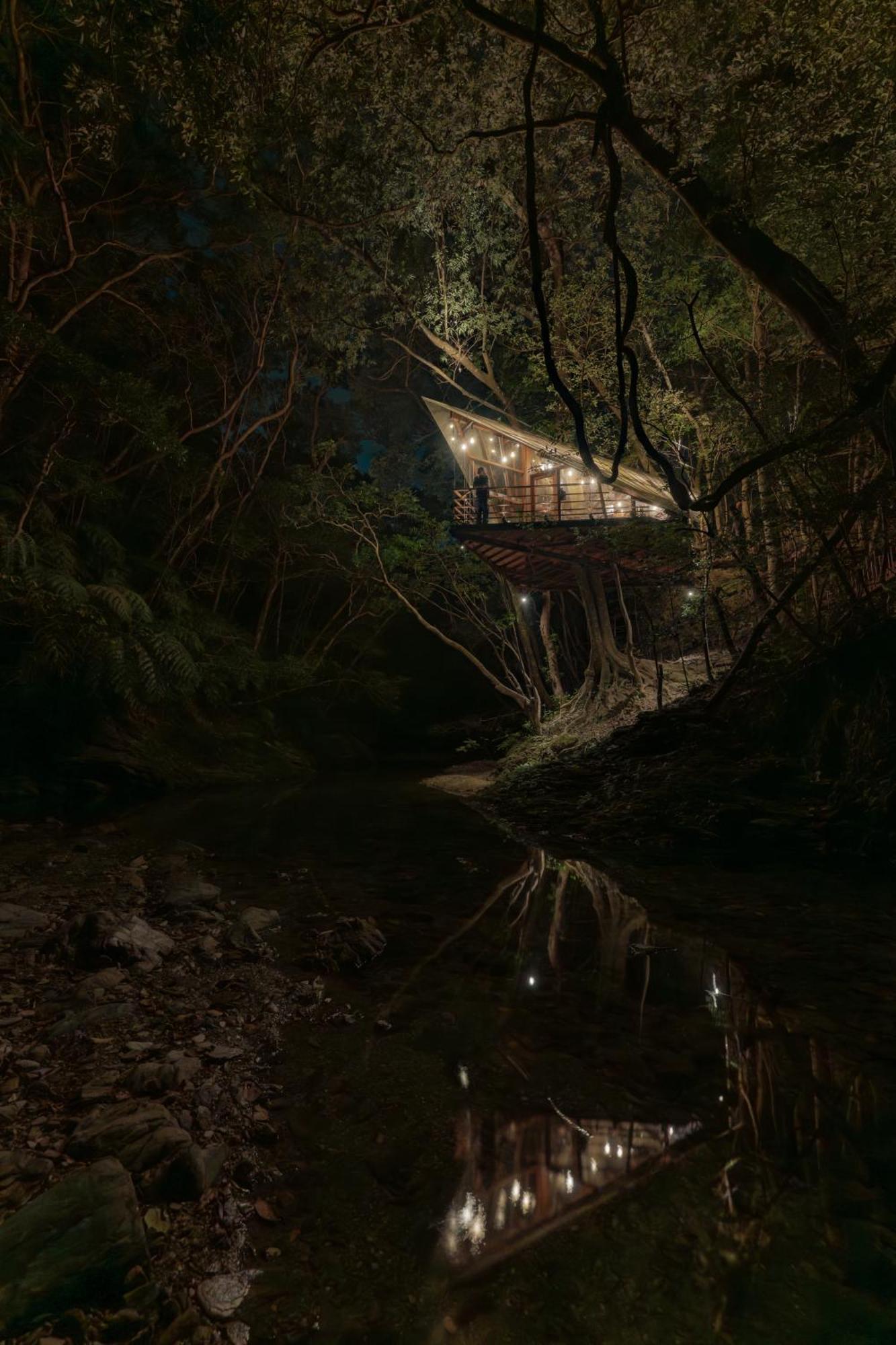 Treeful Treehouse Sustainable Resort Nago Exterior foto