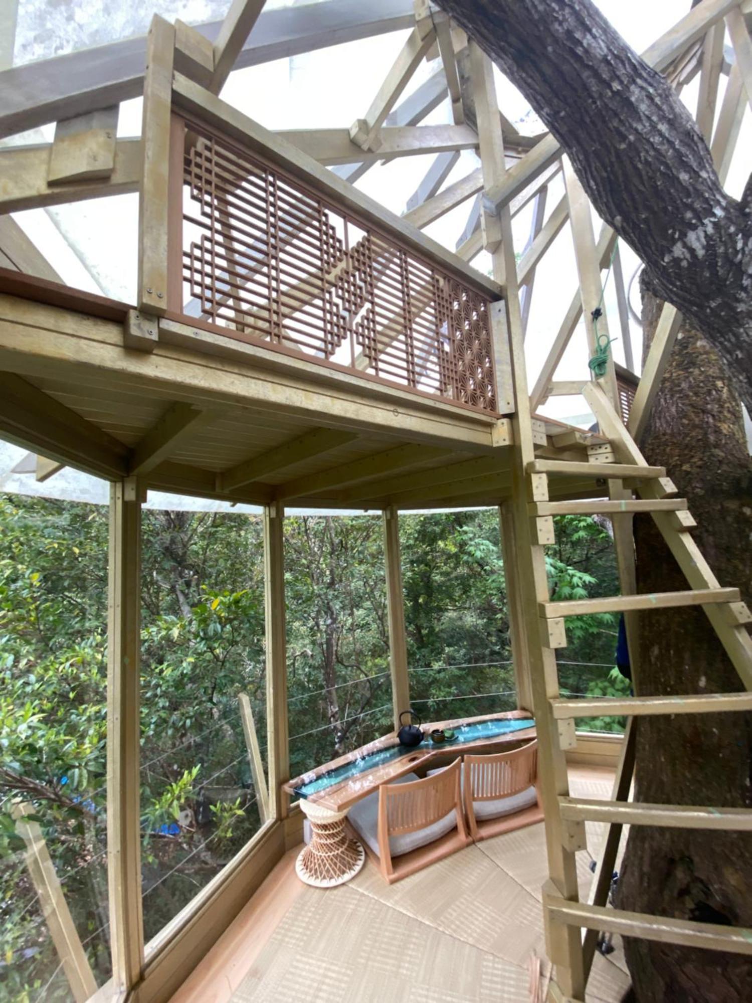 Treeful Treehouse Sustainable Resort Nago Exterior foto