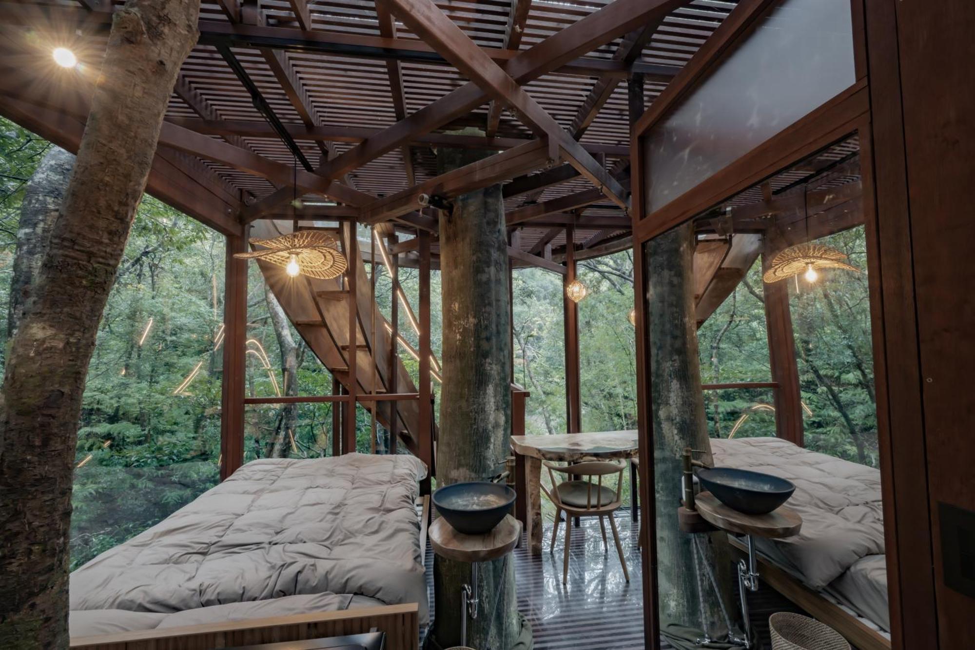 Treeful Treehouse Sustainable Resort Nago Exterior foto