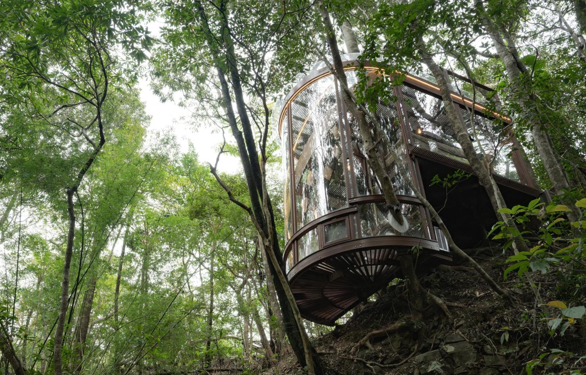 Treeful Treehouse Sustainable Resort Nago Exterior foto